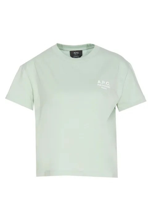 A.P.C. printed T-shirt Green COHBMF26389