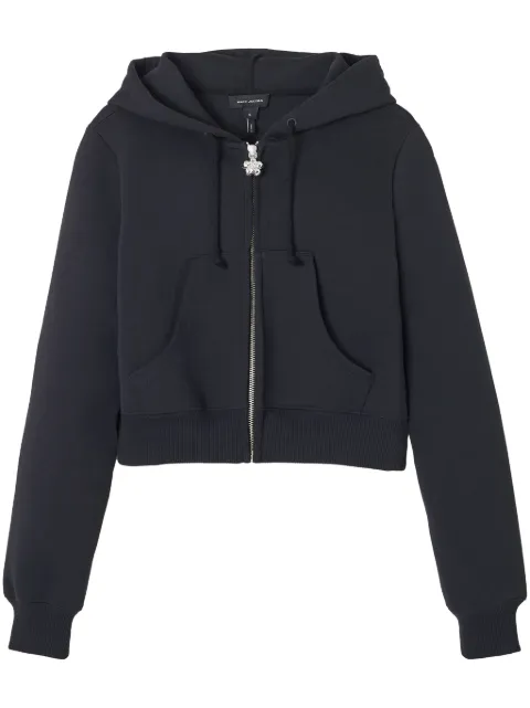 Marc Jacobs logo-embellished hoodie Black 2S5RTP086C06001