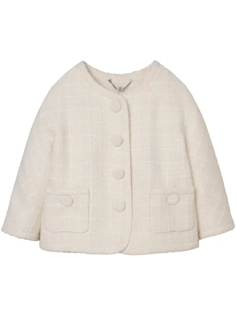 Marc Jacobs Tweed Backwards Lady jacket White 2S5RJC049W14111