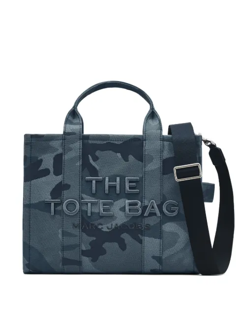 Marc Jacobs The Camo Jacquard Medium Tote Bag Blue 2S4HTT002H03401