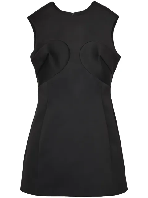 Marc Jacobs satin-finish mini dress Black 2S5RDR076W01488