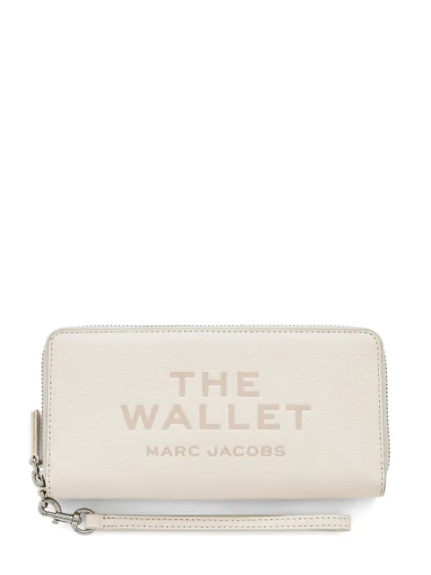 Marc Jacobs logo-detail leather wallet Neutrals 2P4SMP015S02137