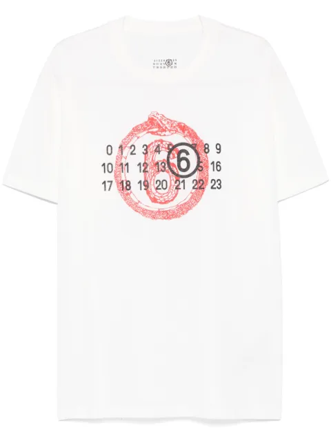 MM6 Maison Margiela Year of the Snake T-shirt White SH2GC0020S24312
