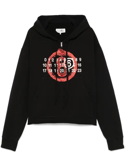 MM6 Maison Margiela Year of the Snake hoodie Black SH2GU0017M25014