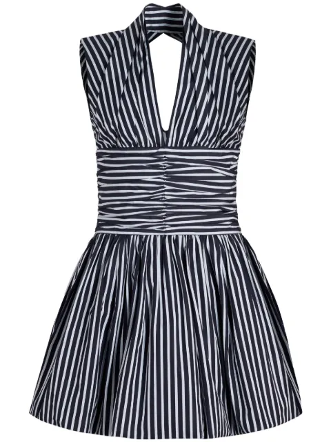 Patou open-back minidress Blue DR17601905066