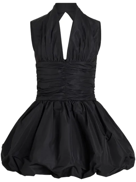 Patou open-back bubble mini dress Black DR1760011999B