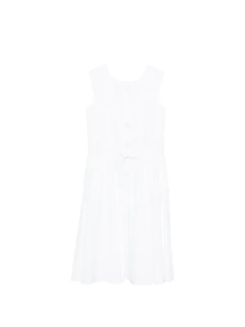 Patou buttoned midi dress White DR1860017001W