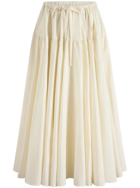 Patou faille maxi skirt Neutrals SK0800011007W