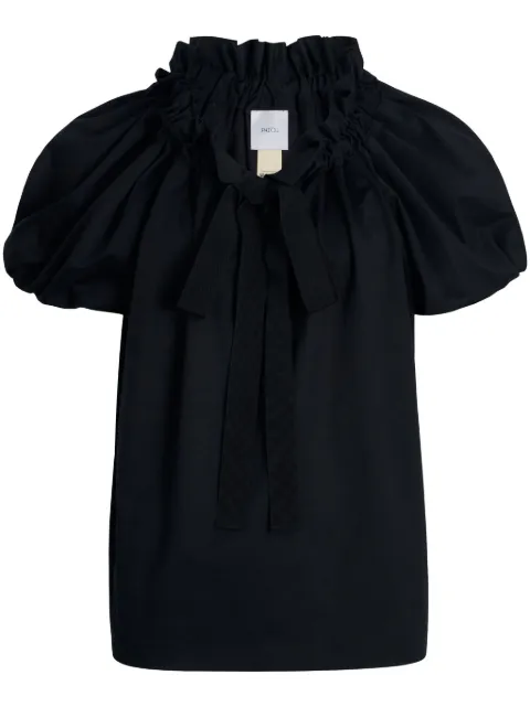 Patou drawstring T-shirt Black JE1399999999B
