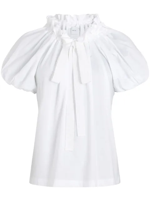 Patou drawstring organic cotton T-shirt White JE1399999001W