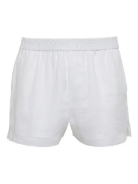 DSQUARED2 logo-embroidered shorts White S78MU0072D35294