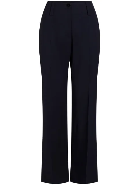 Patou twill straight-leg trousers Blue TR0490103699N