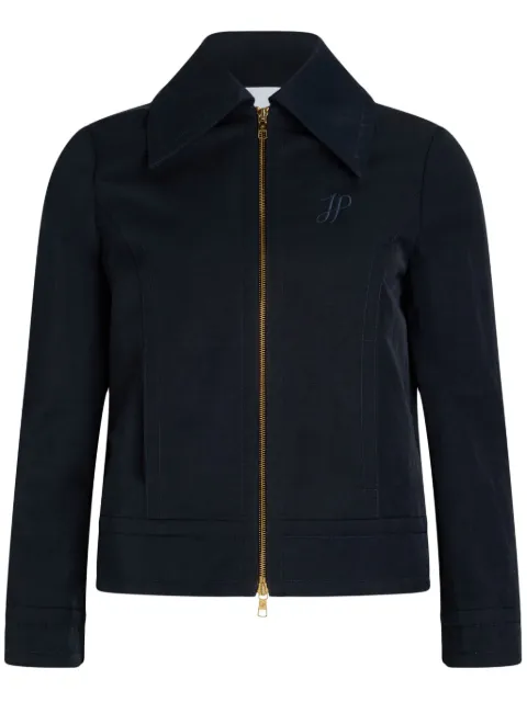Patou zip-front jacket Blue OU0360204699N