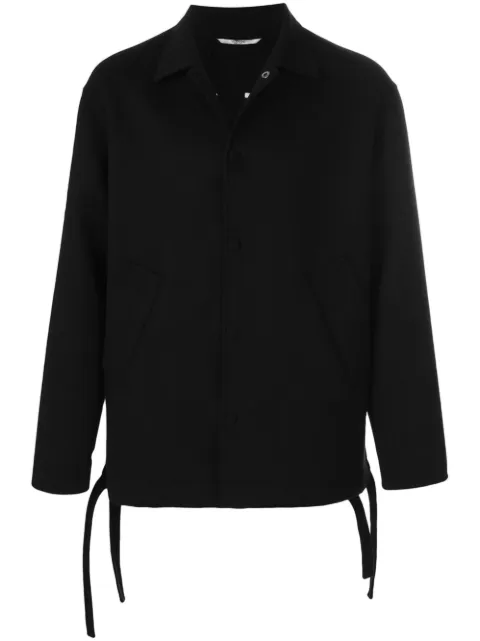 Valentino Garavani logo-appliqué jacket Black VCJ1R6728