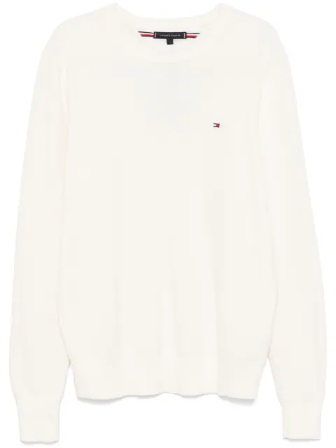 Tommy Hilfiger crew-neck sweater White MW0MW36347ZOO