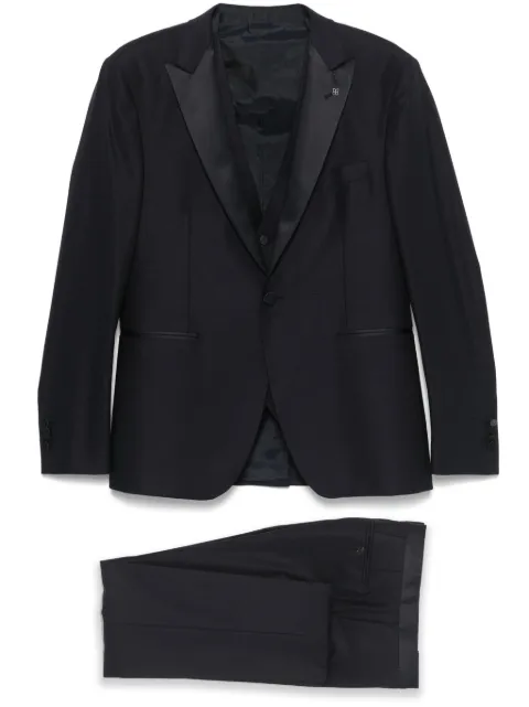 Tagliatore single-breasted dinner suit Blue EFBR15A01060097