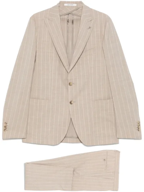 Tagliatore pinstripe suit Neutrals 2SMC26K11520101