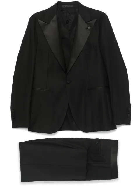 Tagliatore single-breasted dinner suit Black SPL15A01060097