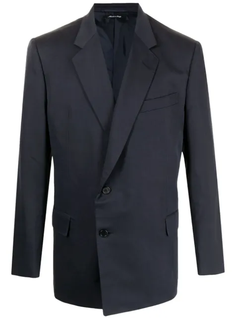 Dunhill single-breasted blazer Blue DU24RCKNKCN058
