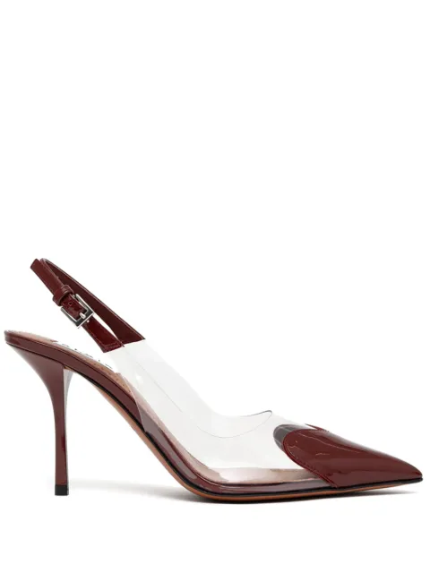 Alaïa 90mm Le Coeur pumps Red AA3E083CK150
