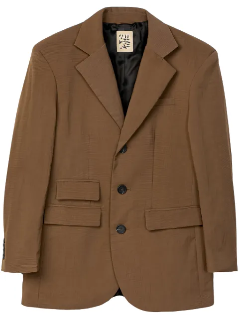 CamperLab single-breasted blazer Brown AU00025003