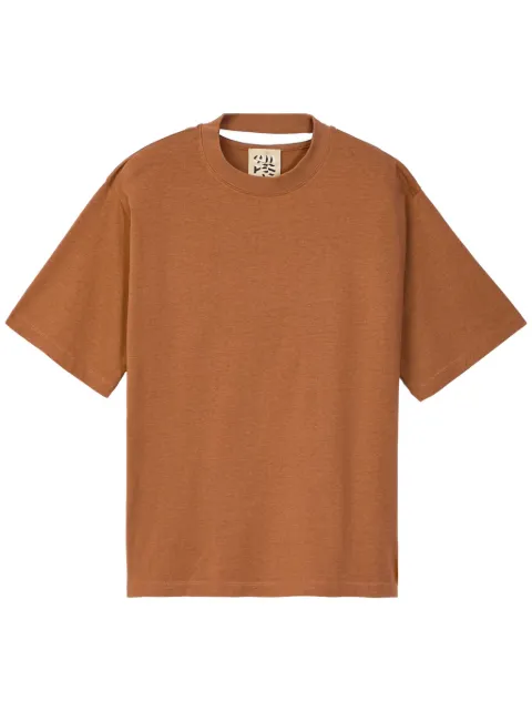 CamperLab organic cotton-blend t-shirt Orange AU00035002