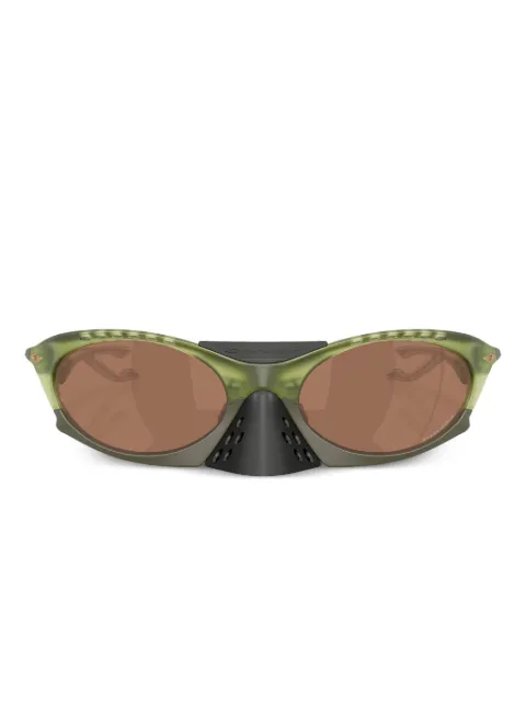 Oakley oval-frame sunglasses Green OO9437