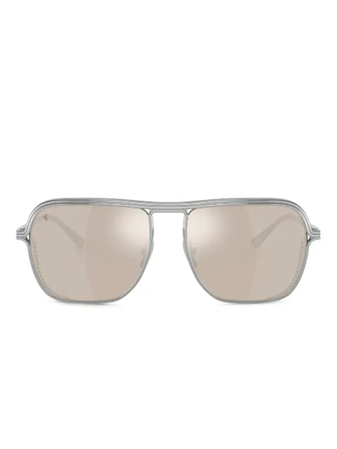 Ferrari logo-engraved sunglasses Silver 0FH1014T