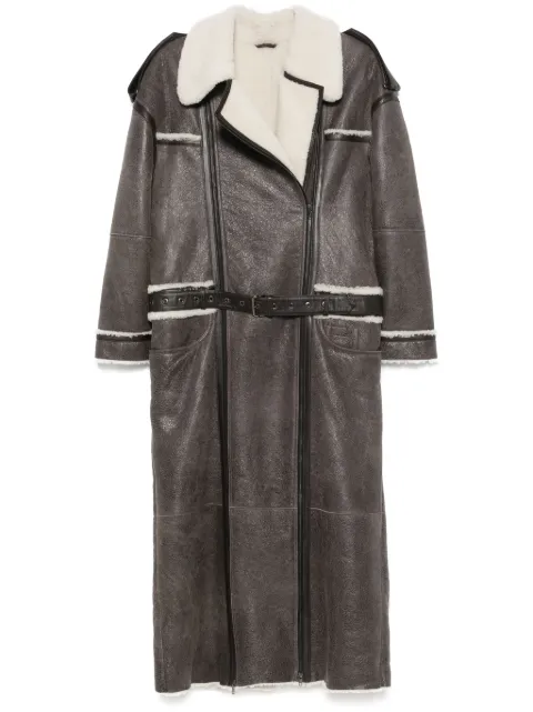 Manokhi Kaia coat Brown MANO636