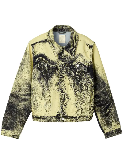 CamperLab denim jacket Yellow AU00005008