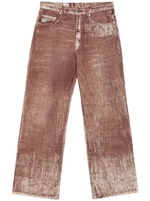 CamperLab distressed straight-jeans Red AU00022003