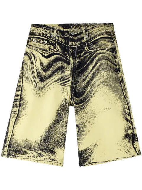 CamperLab denim shorts Yellow AU00007005