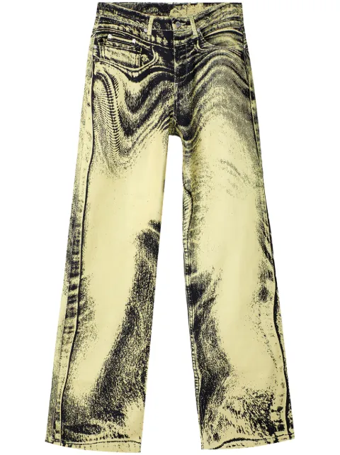 CamperLab wide-leg jeans Yellow AU00006008