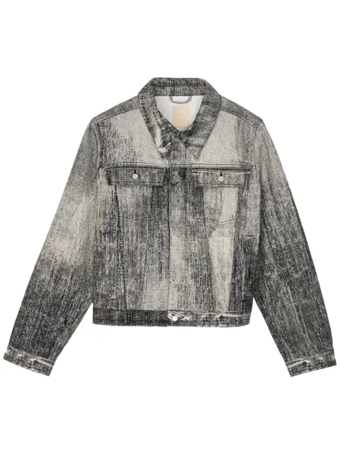 CamperLab distressed denim jacket Black AU00021001