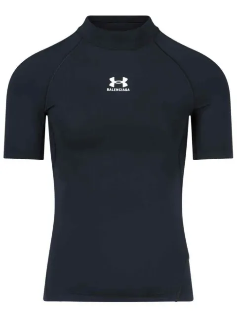 Balenciaga x Under Armour® mock neck T-shirt Black 816222TRVY3