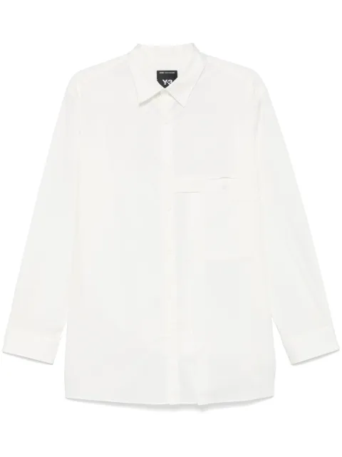Y-3 poplin shirt White JL6665