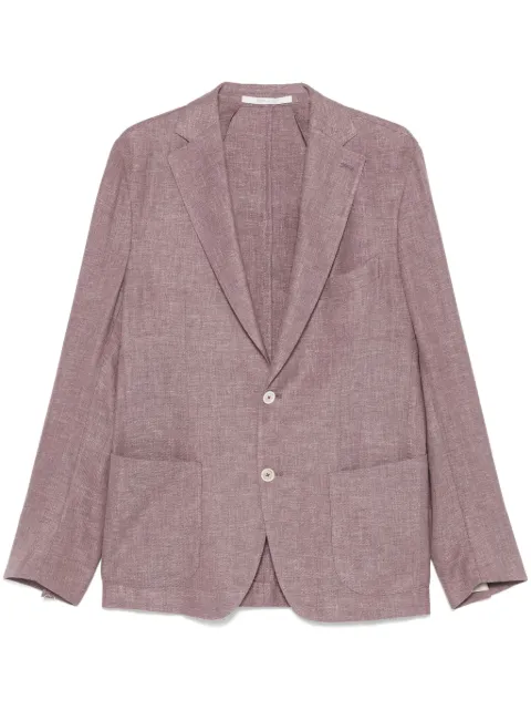 Eleventy single-breasted blazer Purple K75GIAC12TES0K024