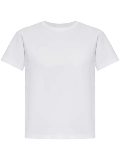 Moncler logo-embroidered T-shirt White K10938C0001589AUG