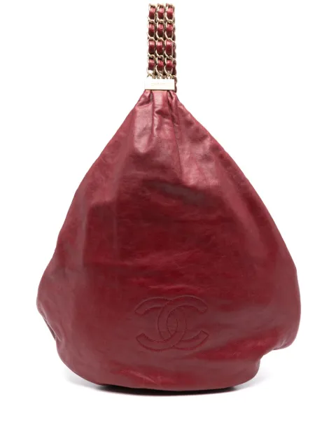 CHANEL Pre-Owned 2006-2008 leather tote bag Red CH2400EE