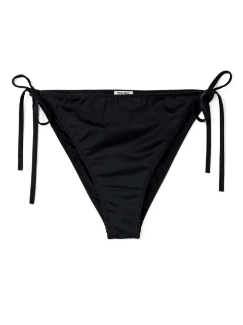 Miu Miu jersey bikini bottoms Black MCO236SOOO131E