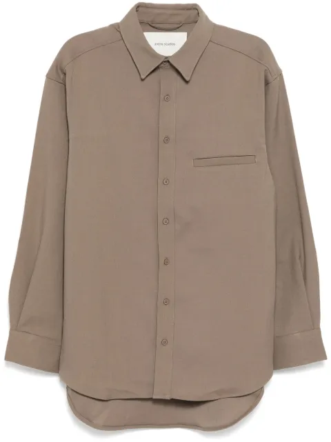 ENTIRE STUDIOS Giant shirt Brown ES2597CL