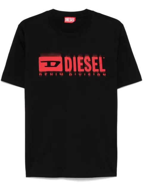 Diesel logo-print T-shirt Black A153980GRAI
