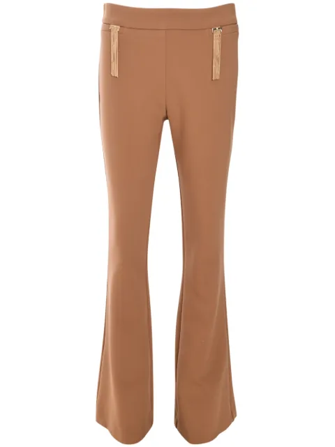 SIMONA CORSELLINI flared trousers Neutrals A24CPPA01101TCAD0021