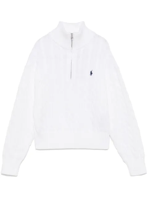 Polo Ralph Lauren cable-knit sweater White 211963467001