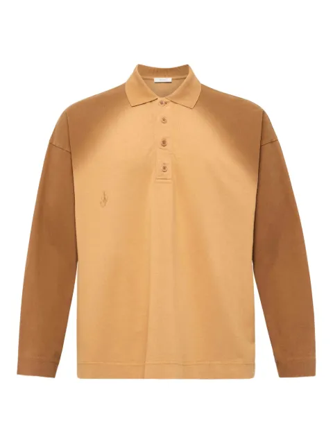 JW Anderson long sleeve rugby polo shirt Yellow JO0268PG1755