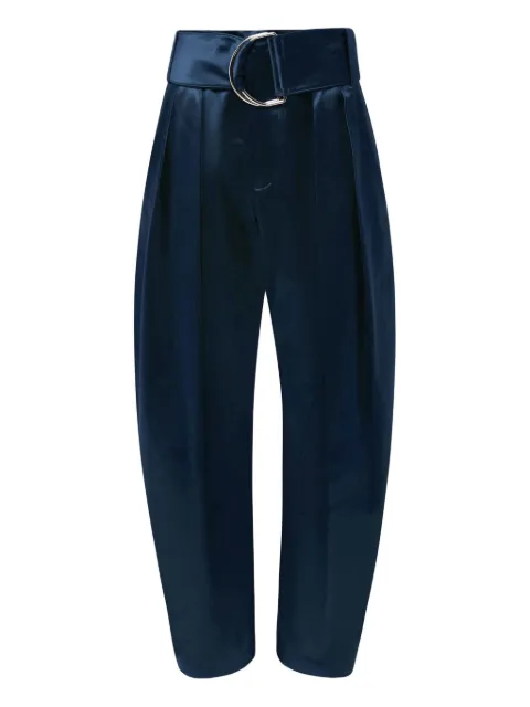 JW Anderson D-ring pleated trousers Blue TR0401PG1766