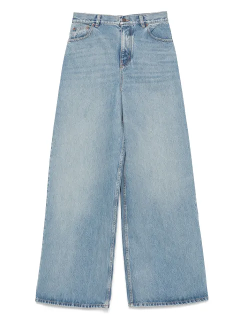 Chloé high-rise wide-leg jeans Blue CH25UDP32253