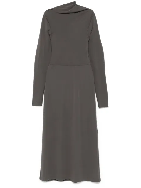 TOTEME draped jersey dress Grey 251WRD4459FB0162128
