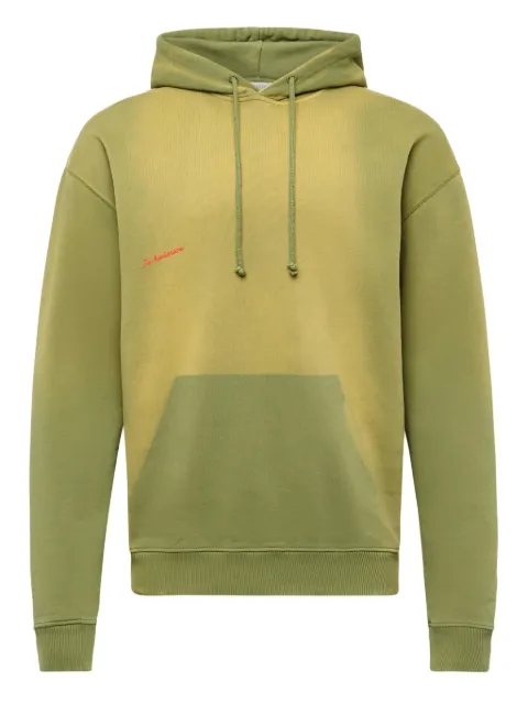 JW Anderson logo-embroidered hoodie Green JW0237PG1801
