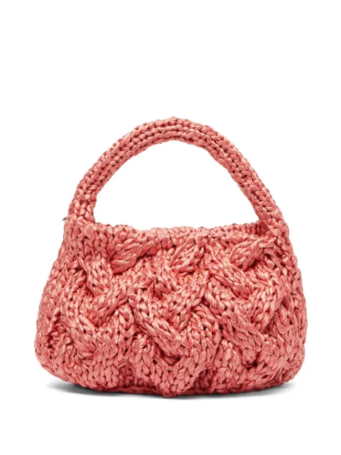 JW Anderson small Cable Knit bag Pink HB0726FA0445